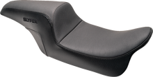SLYFOX Drifter Seat - Black Logo - Smooth Vinyl - Carbon Fiber - FL '97-'07 0801-1612
