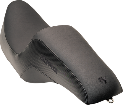SLYFOX Drifter Seat - Black Logo - Smooth Vinyl - Carbon Fiber - FL '97-'07 0801-1612