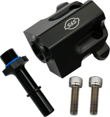S&S CYCLE Replacement Fuel Rail Kit - Black - M8 Touring 160-0280