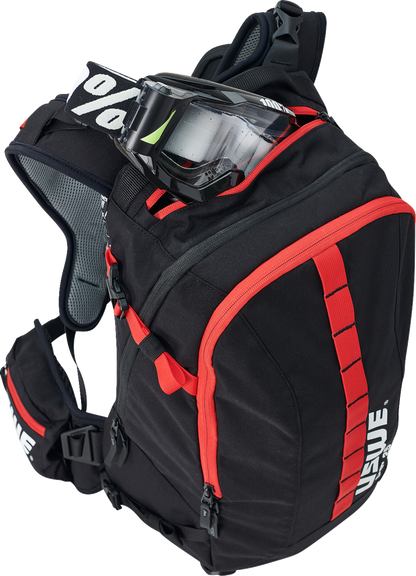 USWE Core Off-Road Daypack - 16L - Black/Red 2163336
