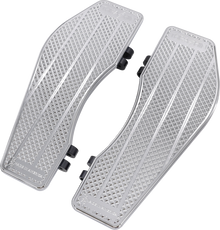 THRASHIN SUPPLY CO. Floorboards - Driver - Chrome TSC-2200-3