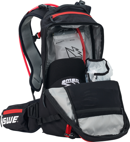 USWE Core Off-Road Daypack - 16L - Black/Red 2163336