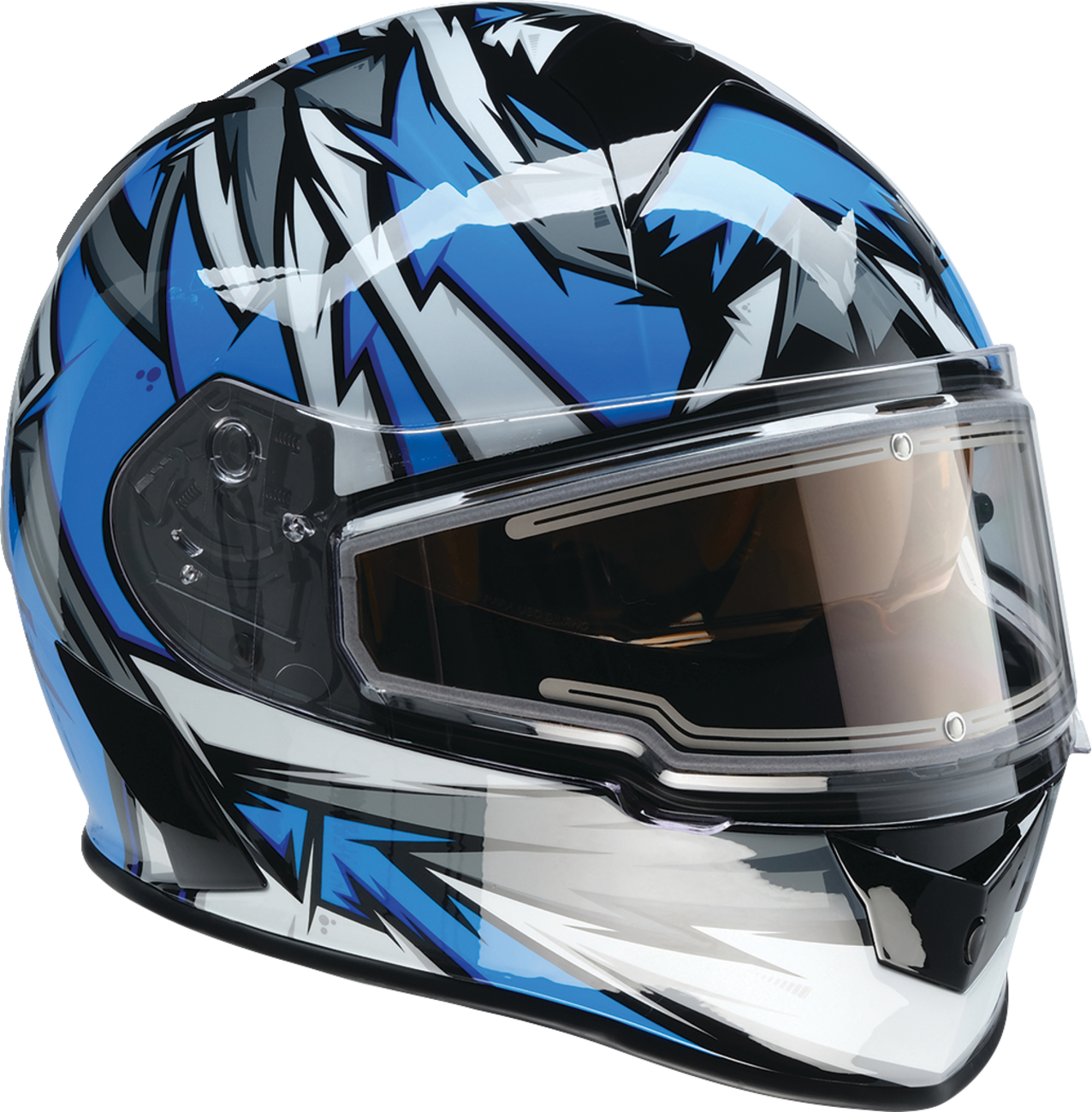 Z1R Warrant Snow Helmet - Neuron - Blue/White - Medium 0101-17199