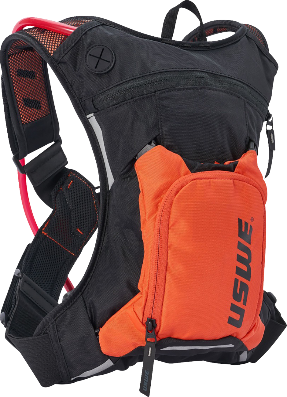 USWE Moto Hydration Pack - 3L - Factory Orange/Black 5203090038