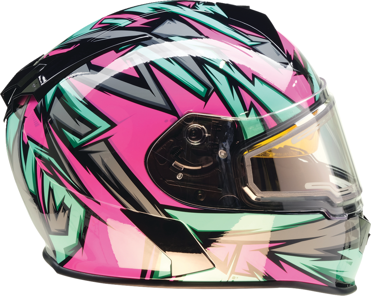 Z1R Warrant Snow Helmet - Neuron - Pink/Teal - 2XL 0101-17216