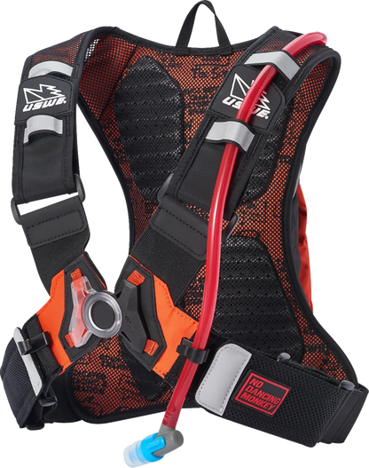 USWE Moto Hydration Pack - 3L - Factory Orange/Black 5203090038