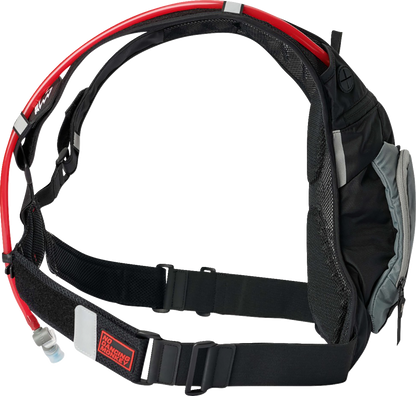 USWE Moto Hydration Pack - 3L - Carbon Black/Gray 5203085001