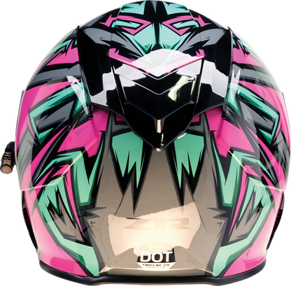Z1R Warrant Snow Helmet - Neuron - Pink/Teal - 2XL 0101-17216