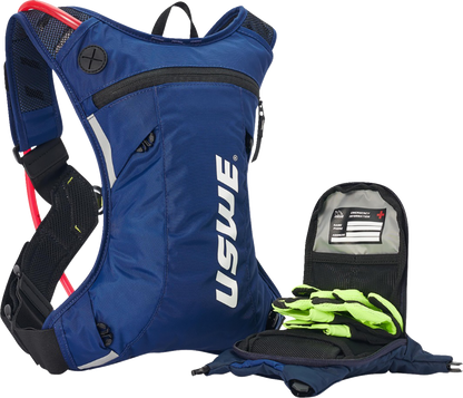 USWE Moto Hydration Pack - 3L - Factory Blue 5203090039