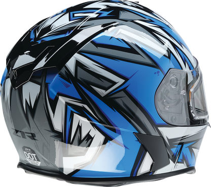 Z1R Warrant Snow Helmet - Neuron - Blue/White - XL 0101-17201