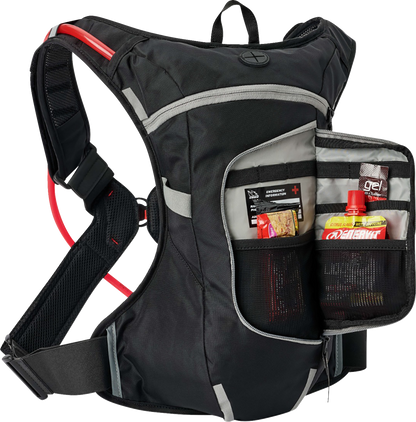 USWE Moto Hydration Pack - 4L - Black/Gray 204059001