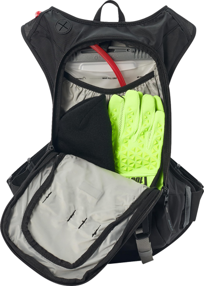 USWE Moto Hydration Pack - 8L - Black/Gray 2083401