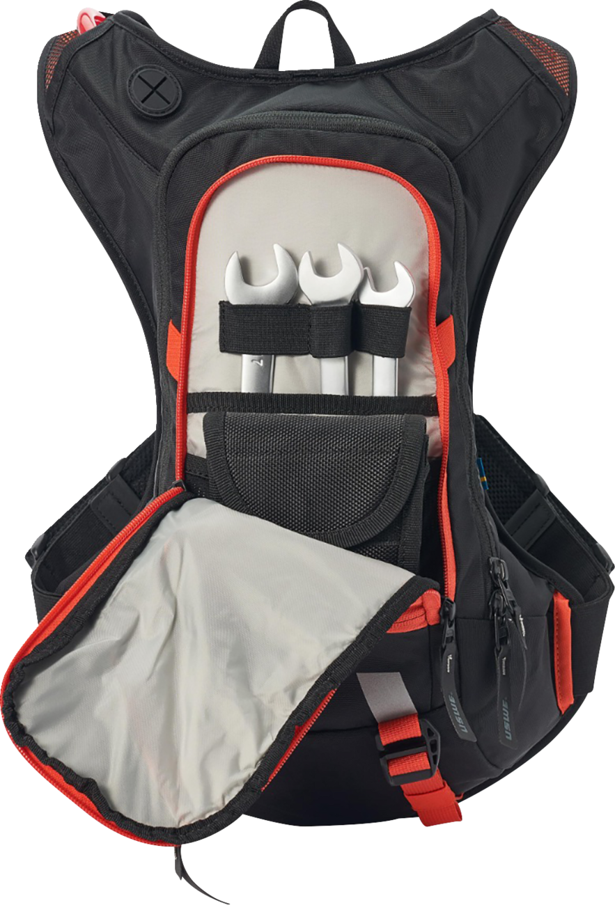 USWE Moto Hydration Pack - 8L - Factory Orange 5208090038