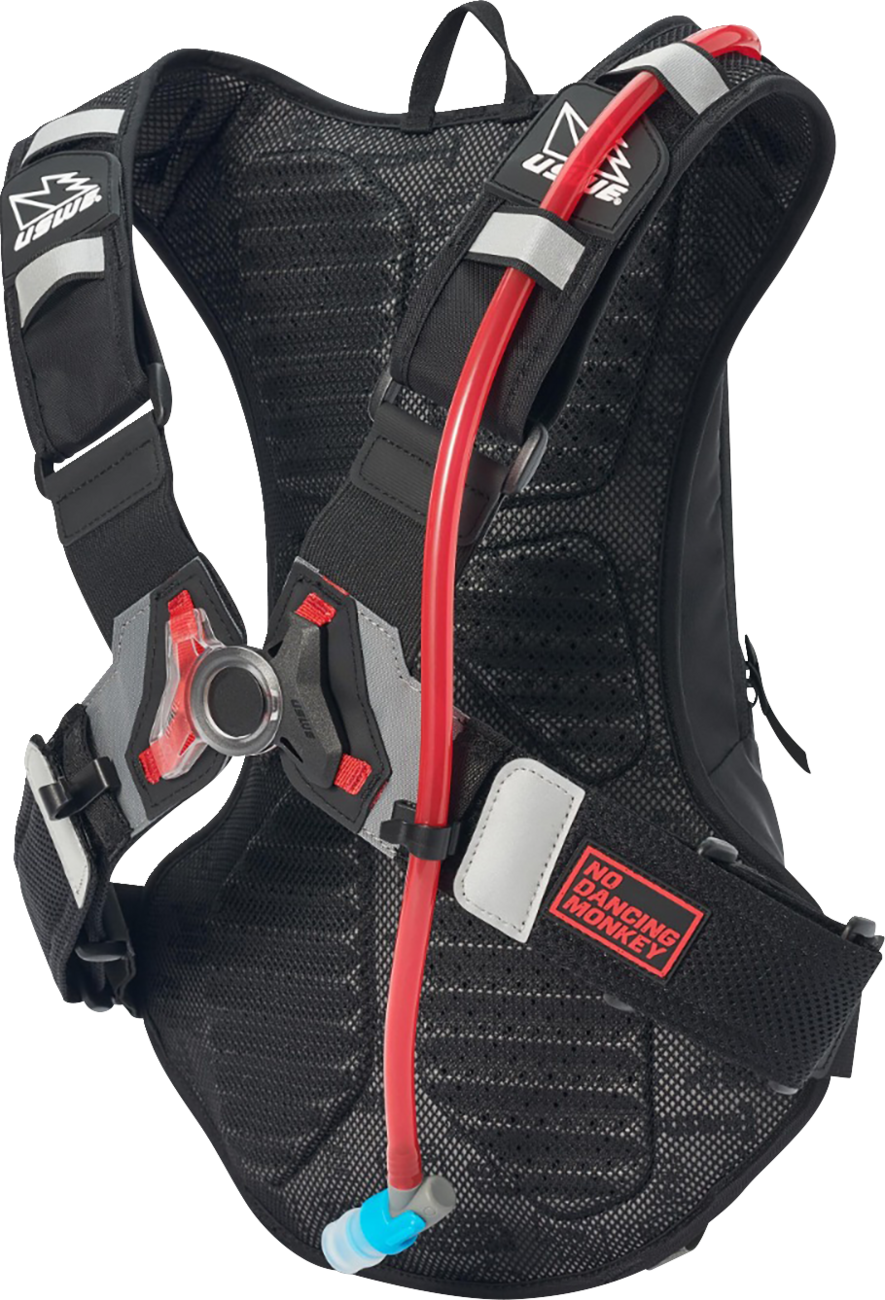USWE Moto Hydration Pack - 8L - Black/Gray 2083401