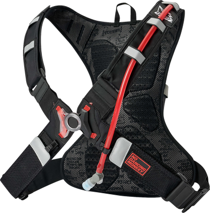 USWE Moto Hydration Pack - 4L - Black/Gray 204059001