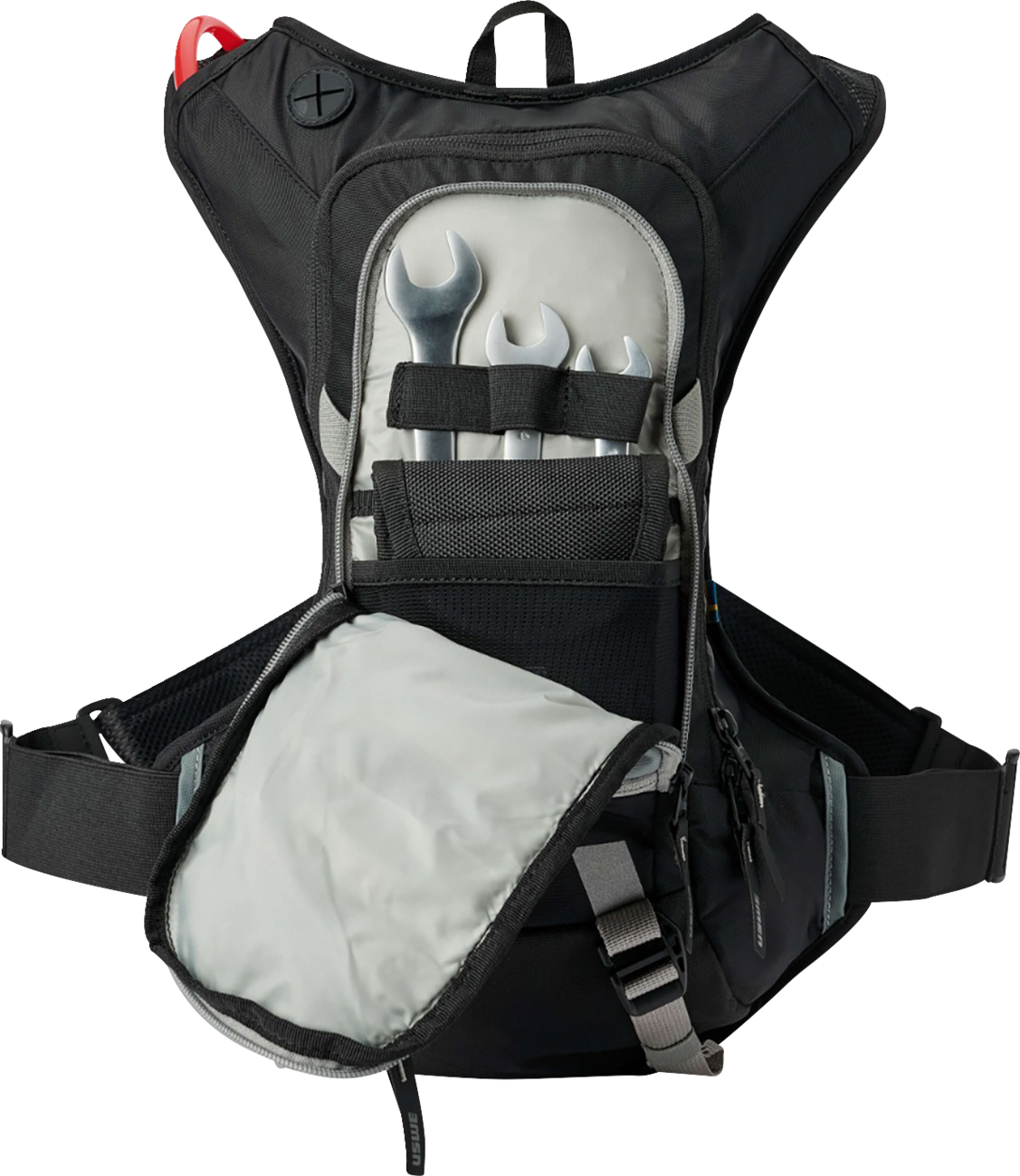 USWE Moto Hydration Pack - 8L - Black/Gray 5208085001