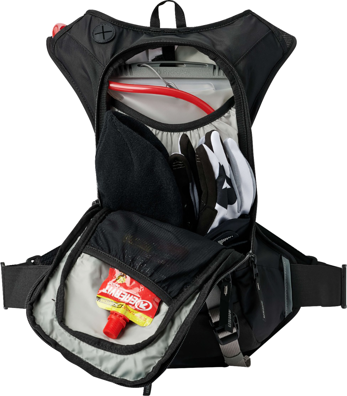 USWE Moto Hydration Pack - 8L - Black/Gray 5208085001