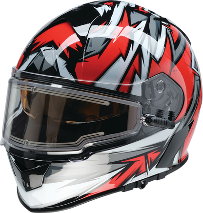 Z1R Warrant Snow Helmet - Neuron - Red/White - XL 0101-17221