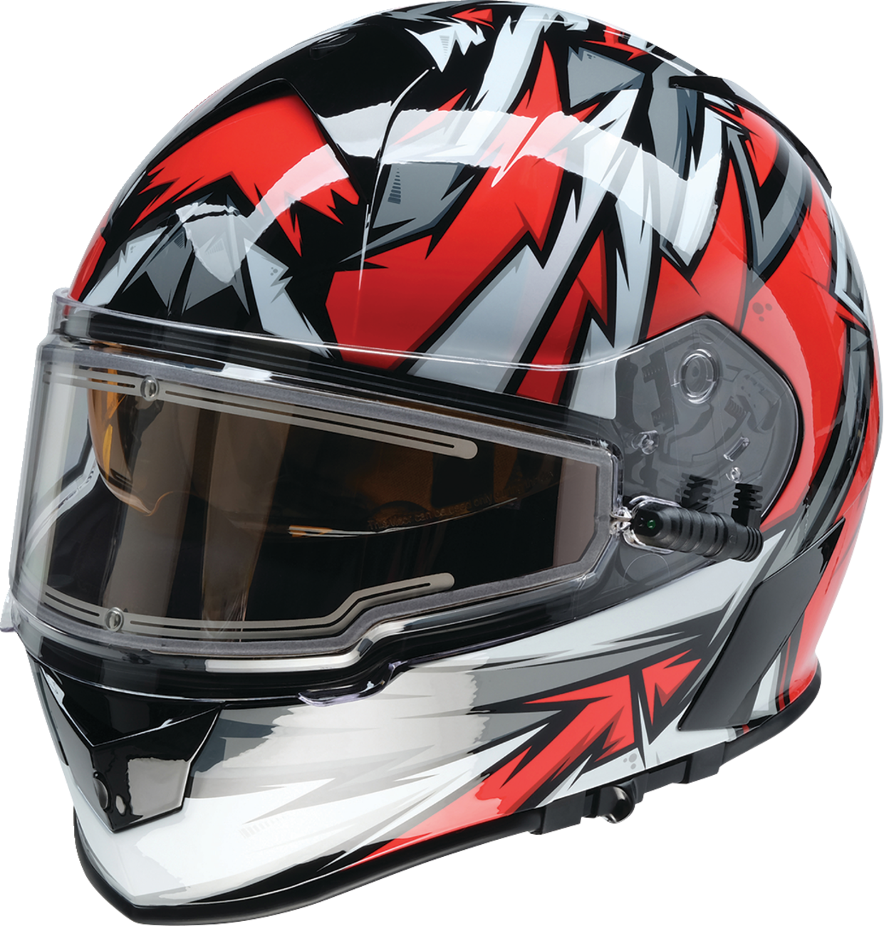 Z1R Warrant Snow Helmet - Neuron - Red/White - Medium 0101-17219