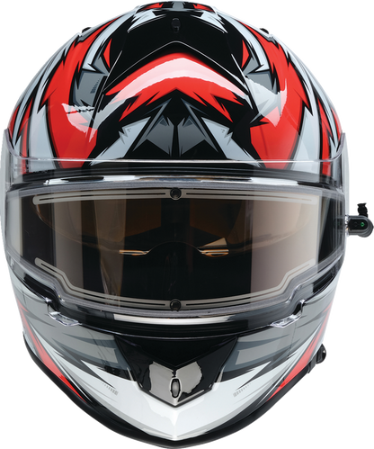 Z1R Warrant Snow Helmet - Neuron - Red/White - Large 0101-17220