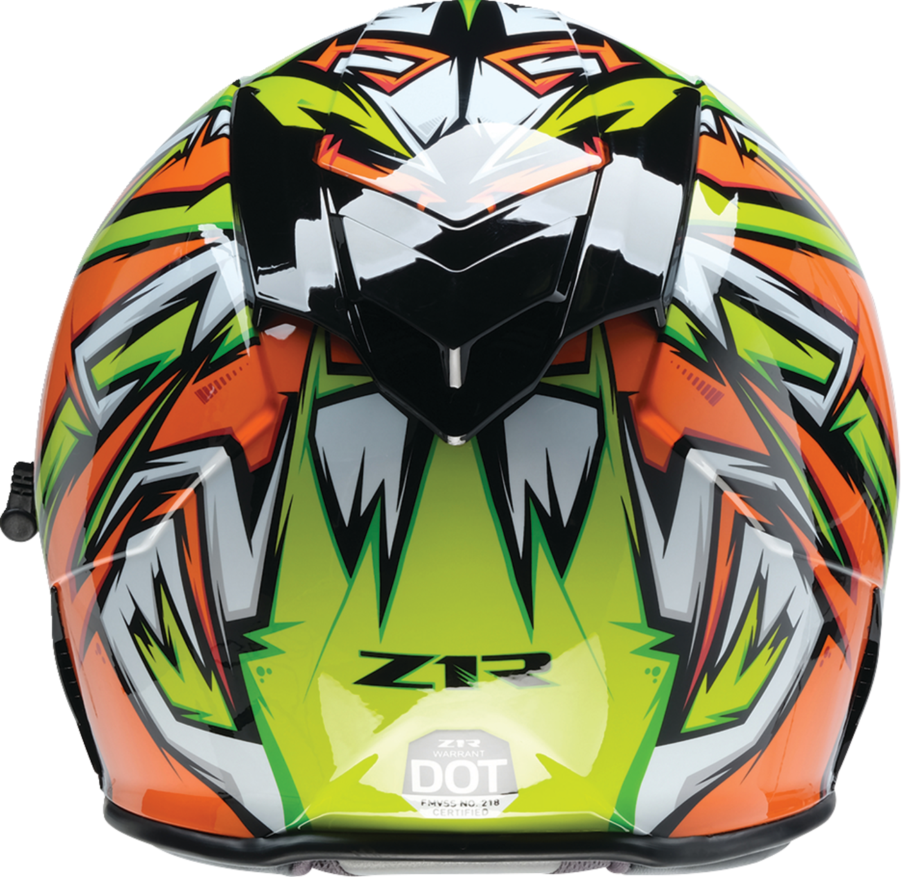 Z1R Warrant Snow Helmet - Neuron - Orange/Green - Large 0101-17226