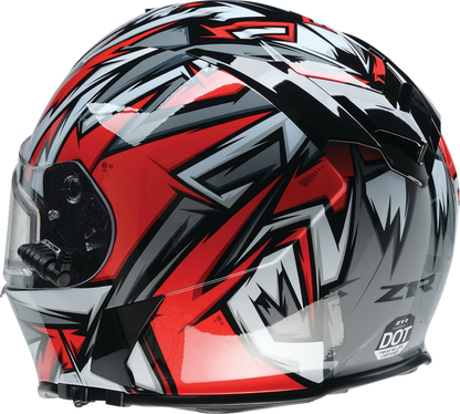 Z1R Warrant Snow Helmet - Neuron - Red/White - XL 0101-17221