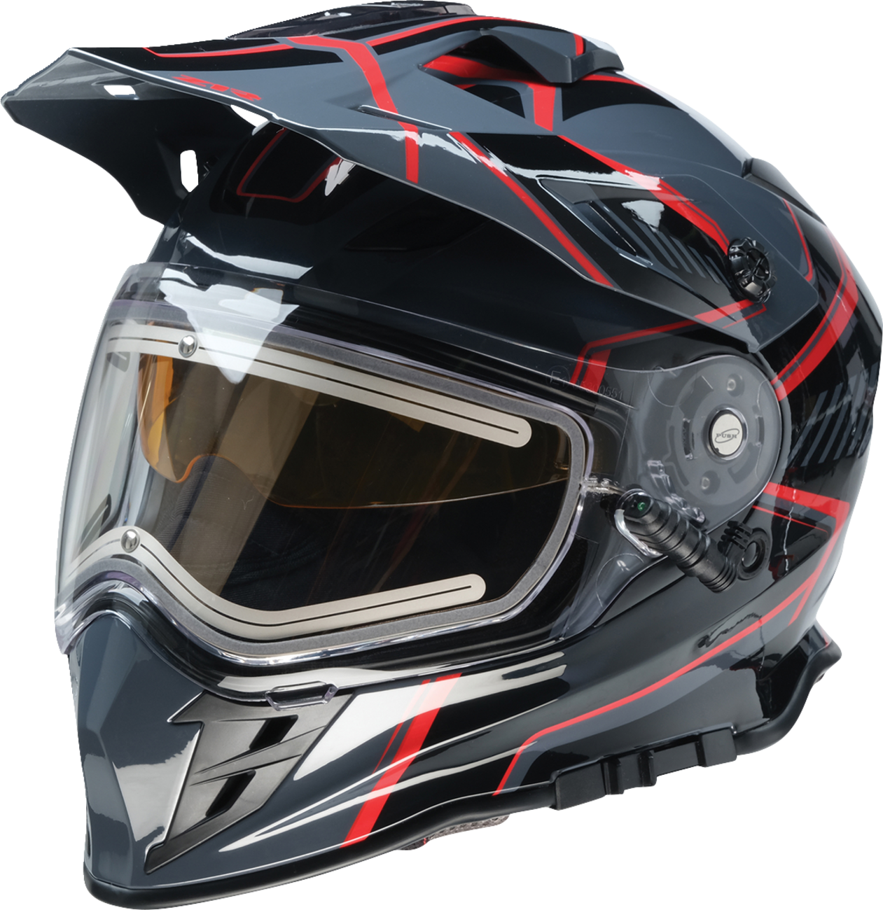 Z1R Range 2.0 Snow Helmet - Rotor - Black/Red - XL 0101-17233