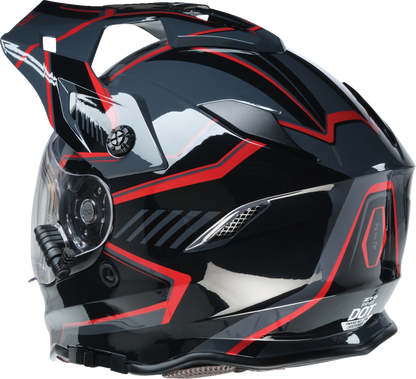 Z1R Range 2.0 Snow Helmet - Rotor - Black/Red - Medium 0101-17231