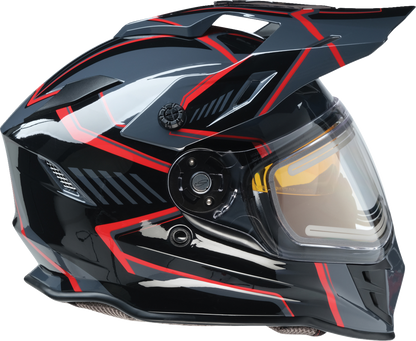 Z1R Range 2.0 Snow Helmet - Rotor - Black/Red - Medium 0101-17231