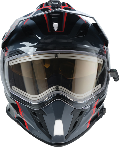 Z1R Range 2.0 Snow Helmet - Rotor - Black/Red - Small 0101-17230