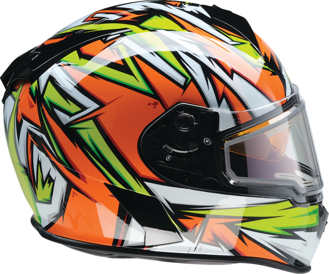 Z1R Warrant Snow Helmet - Neuron - Orange/Green - XL 0101-17227