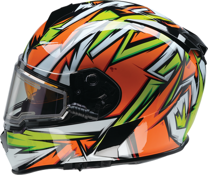 Z1R Warrant Snow Helmet - Neuron - Orange/Green - Small 0101-17224