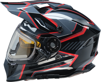 Z1R Range 2.0 Snow Helmet - Rotor - Black/Red - XL 0101-17233