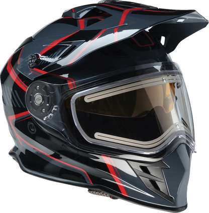 Z1R Range 2.0 Snow Helmet - Rotor - Black/Red - 2XL 0101-17234