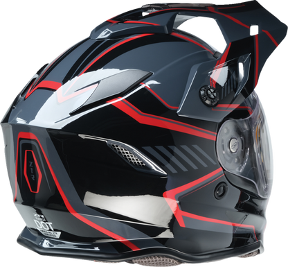 Z1R Range 2.0 Snow Helmet - Rotor - Black/Red - 2XL 0101-17234