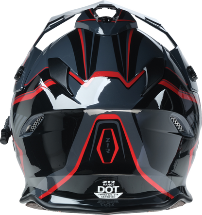 Z1R Range 2.0 Snow Helmet - Rotor - Black/Red - 2XL 0101-17234
