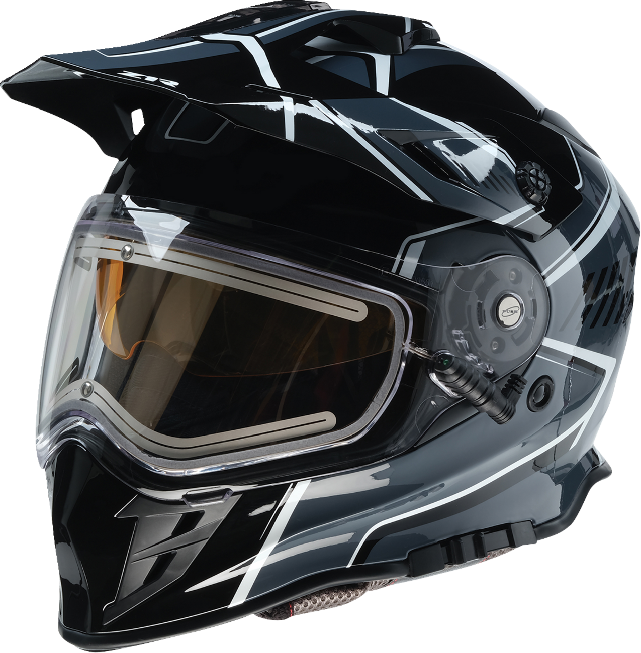 Z1R Range 2.0 Snow Helmet - Rotor - Gray/White - Large 0101-17250