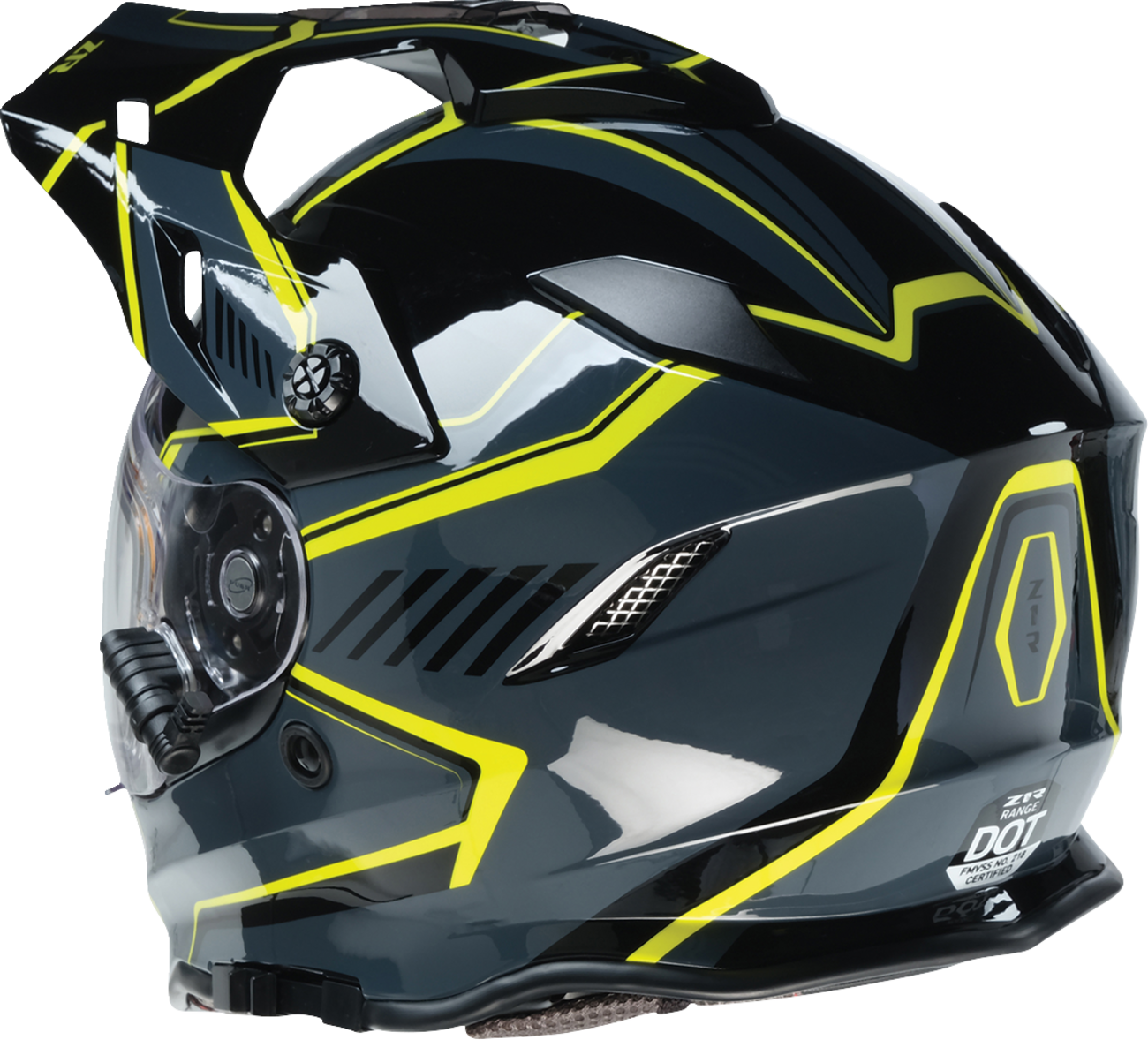 Z1R Range 2.0 Snow Helmet - Rotor - Black/Hi-Viz - Small 0101-17242