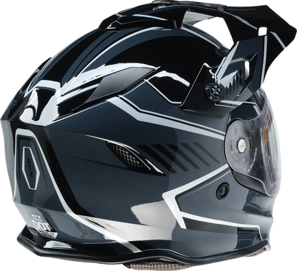 Z1R Range 2.0 Snow Helmet - Rotor - Gray/White - Large 0101-17250