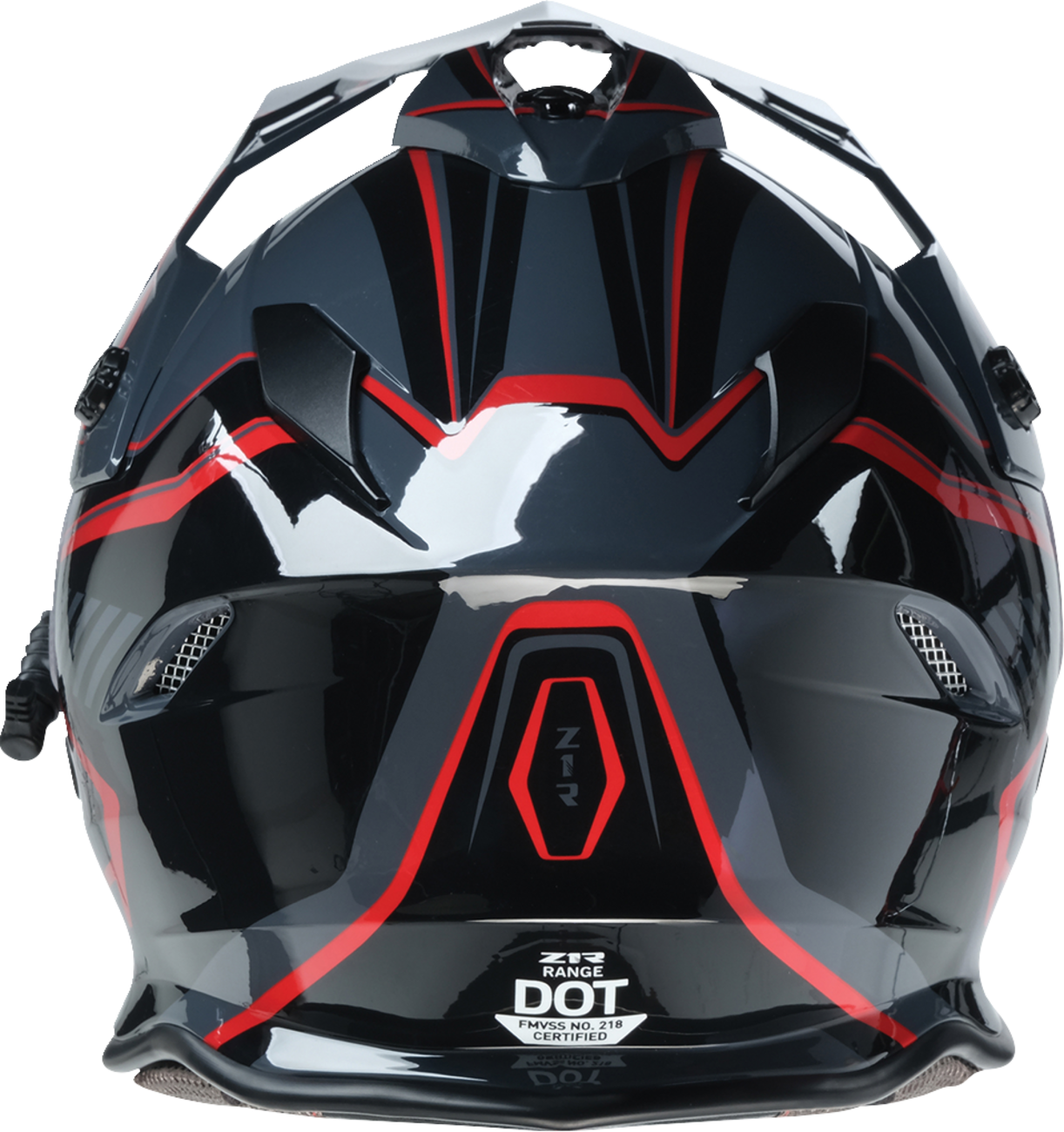 Z1R Range 2.0 Snow Helmet - Rotor - Black/Red - Large 0101-17232