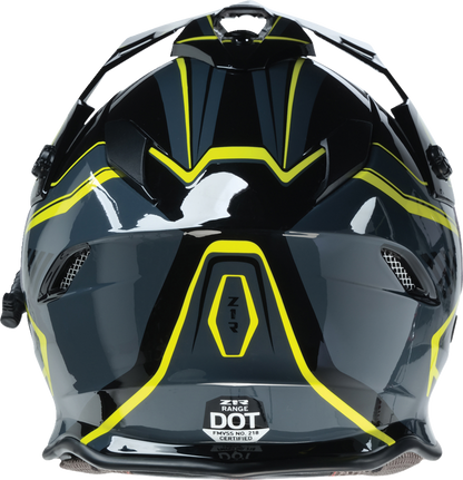 Z1R Range 2.0 Snow Helmet - Rotor - Black/Hi-Viz - Large 0101-17244