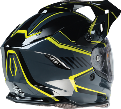 Z1R Range 2.0 Snow Helmet - Rotor - Black/Hi-Viz - Large 0101-17244