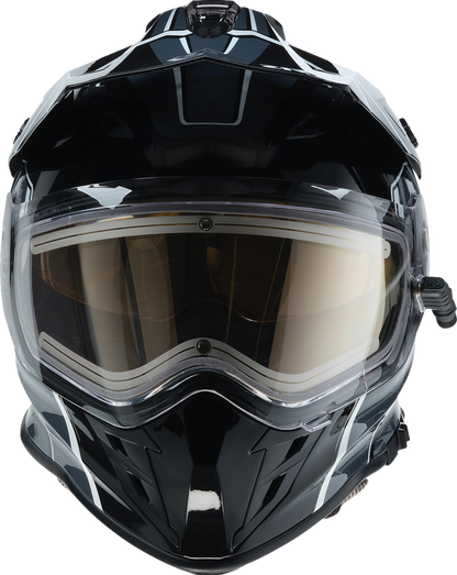 Z1R Range 2.0 Snow Helmet - Rotor - Gray/White - Large 0101-17250