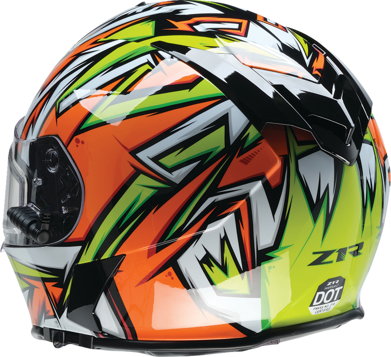 Z1R Warrant Snow Helmet - Neuron - Orange/Green - Small 0101-17224