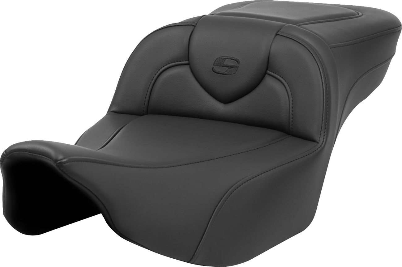 SADDLEMEN Roadsofa™ Extended Reach Seat - Black Stitch - without Backrest - FL '23-'24 823-07-188
