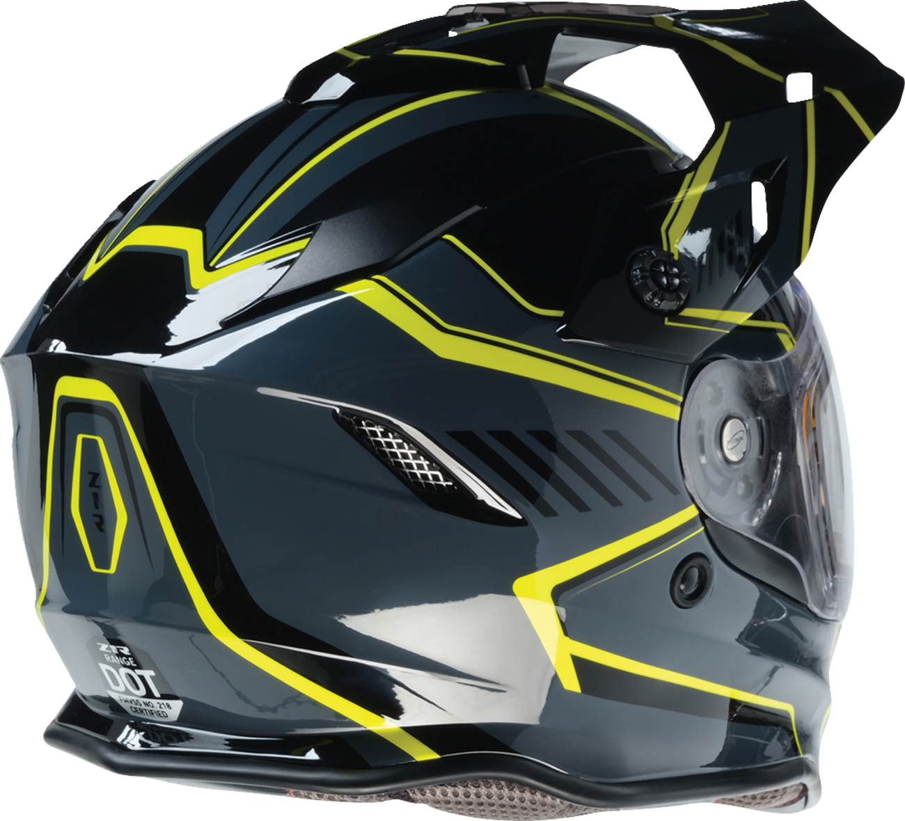 Z1R Range 2.0 Snow Helmet - Rotor - Black/Hi-Viz - 2XL 0101-17246
