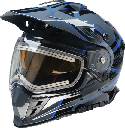 Z1R Range 2.0 Snow Helmet - Rotor - Black/Blue - Medium 0101-17255
