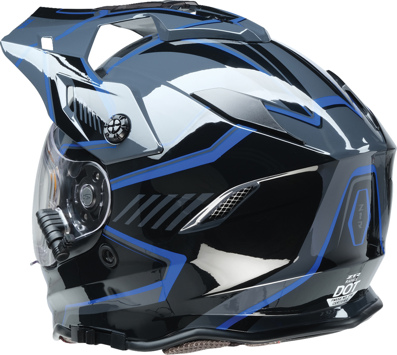 Z1R Range 2.0 Snow Helmet - Rotor - Black/Blue - 2XL 0101-17258