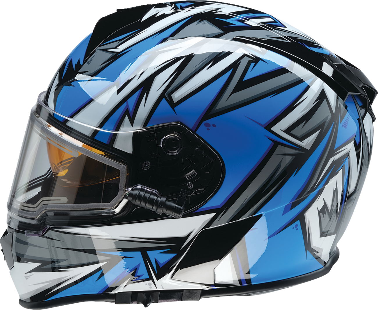 Z1R Warrant Snow Helmet - Neuron - Blue/White - Large 0101-17200