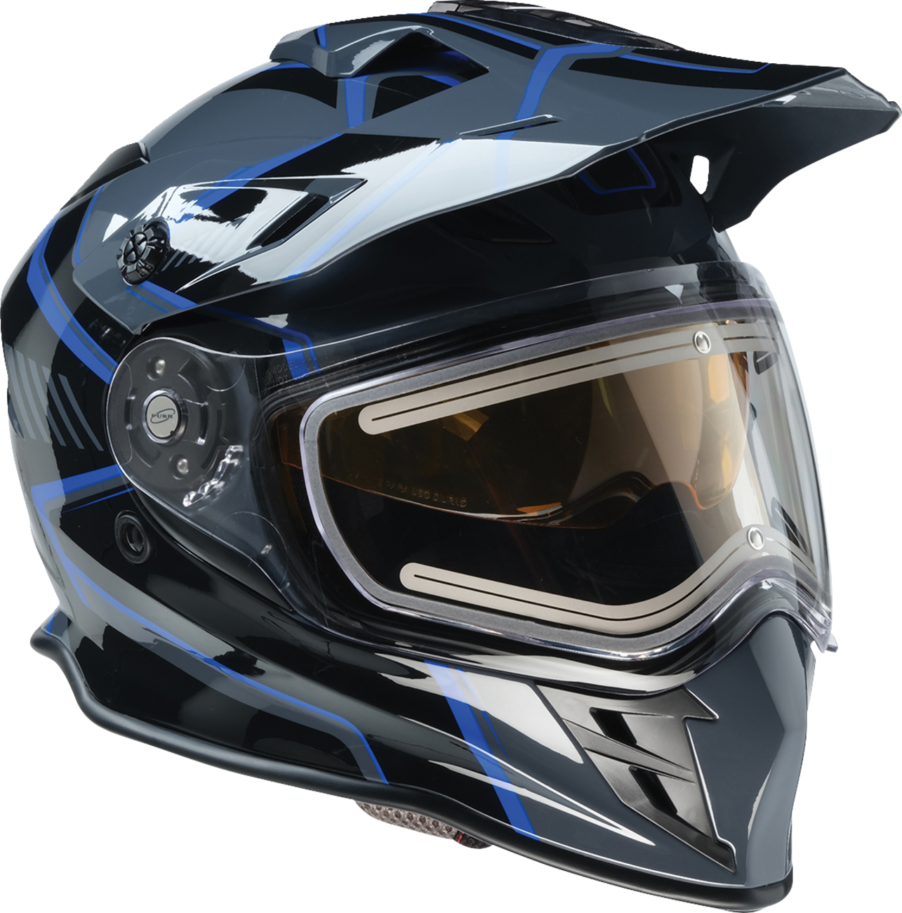 Z1R Range 2.0 Snow Helmet - Rotor - Black/Blue - Large 0101-17256